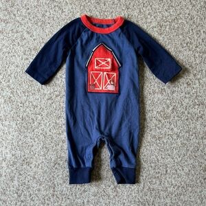 5/$25 Cat and Jack Baby Barn Jumpsuit